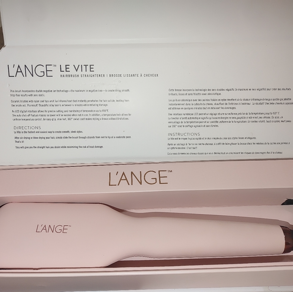 L'ange brush straigthener